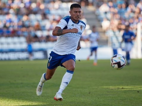Juanjo Narváez con el Real Zaragoza