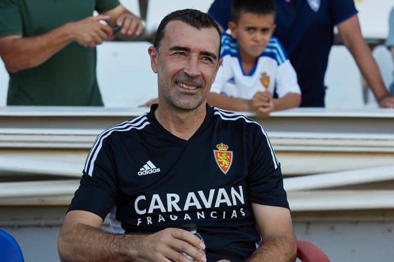 Juan Carlos Carcedo, entrenador del Real Zaragoza